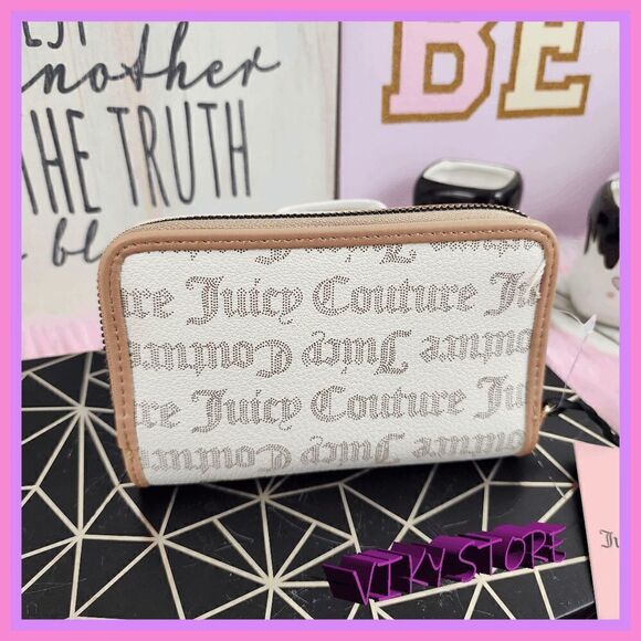 NWT Chic Organizer: {Juicy Couture} Beige Wallet, Multiple Pockets NWT - Picture 6 of 6